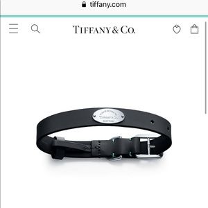 Tiffany Leather Dog Collar